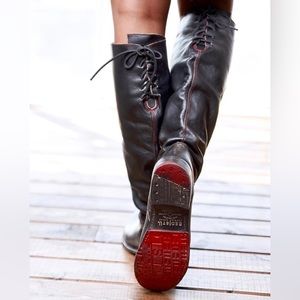 Bed Stü Black Manchester Lace-up Ankle-zip Boots